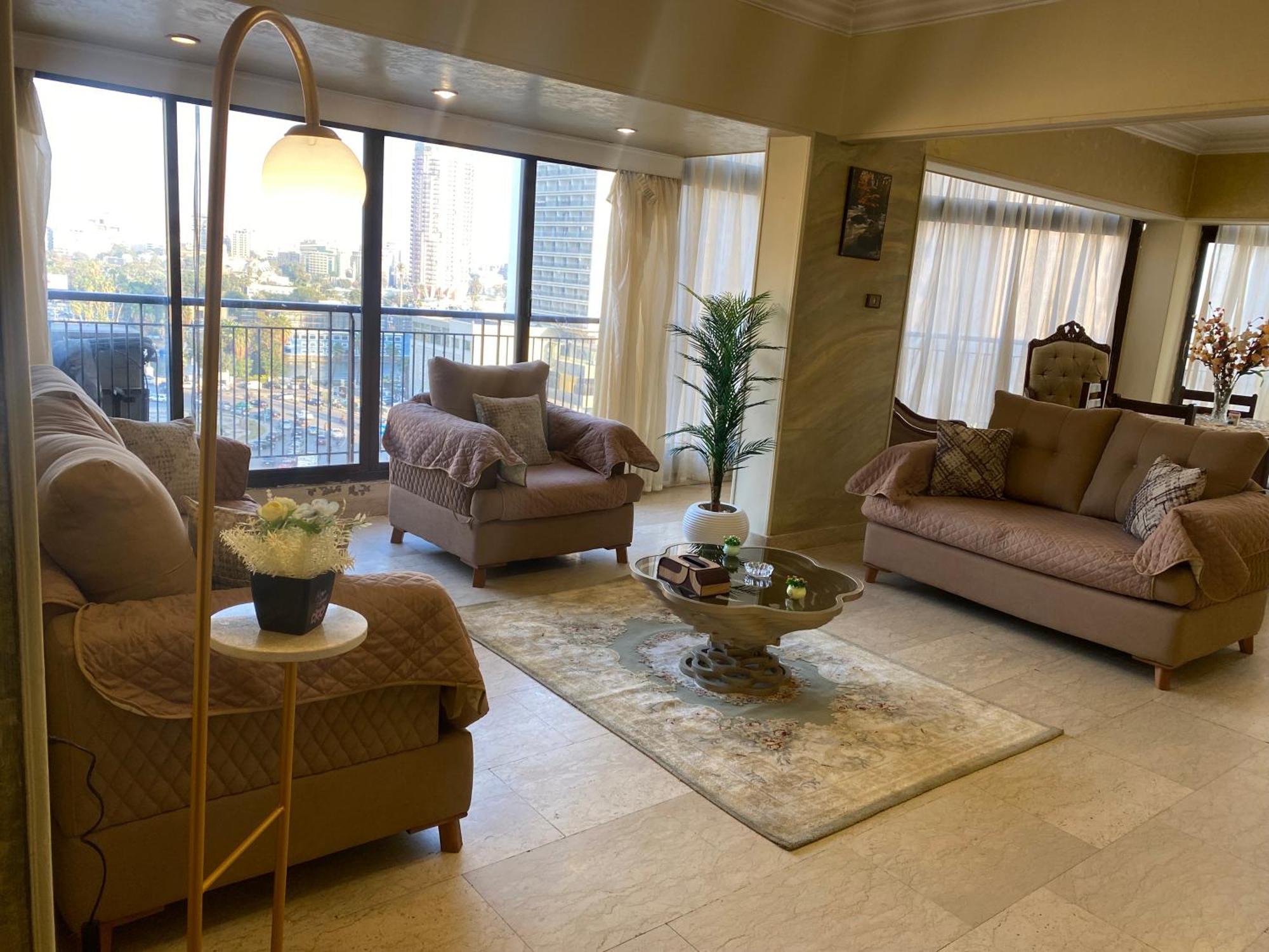 Apartamento Nile View Dokki El El Cairo Exterior foto